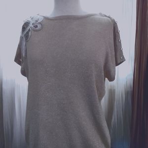 Joseph A shimmer sweater